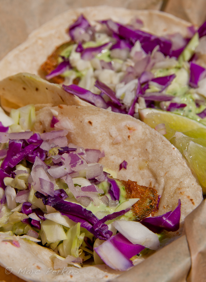 Seabirds's Beer Battered Avocado Tacos