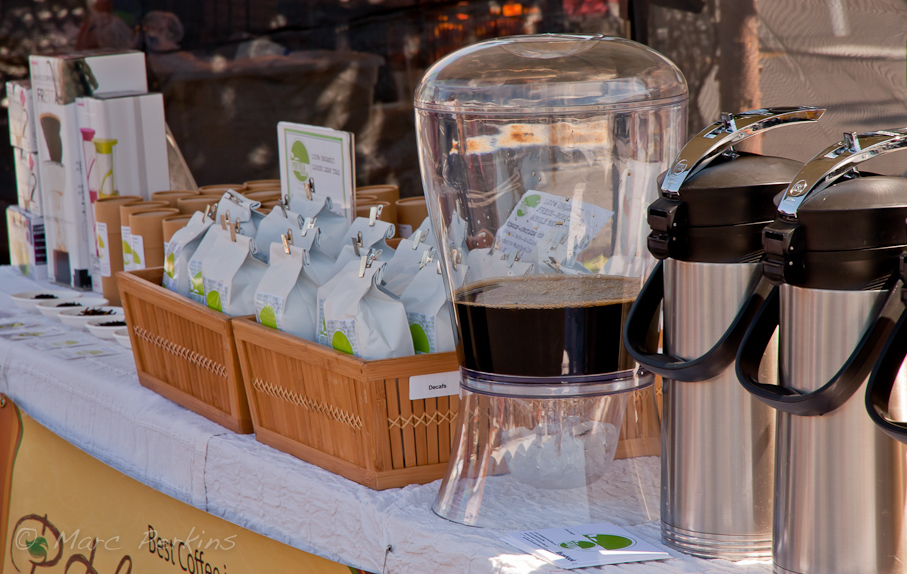 Coffee at the Farmer's Market